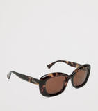 Max Mara oversized oval sunglasses, UK version