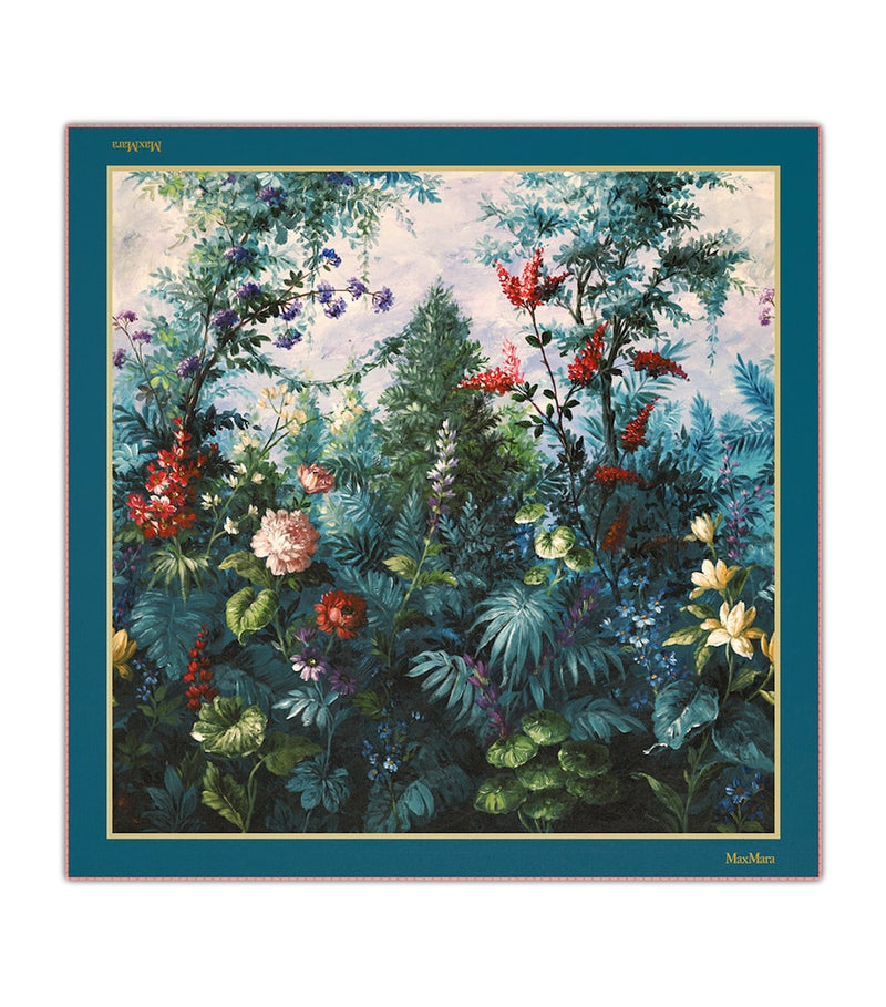 Max Mara silk printed scarf (British brand)