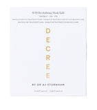 Decree SOS Revitalising Mask Edit sheet mask - British product