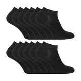 Sock Snob men's bamboo trainer socks 12 pairs (British brand)