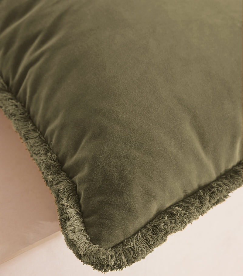Soho Home velvet cushion 50cm x 50cm (British brand)