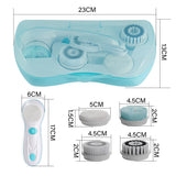 Livingandhome 4 in 1 Electric Facial Cleansing Brush, UK version