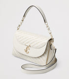Jimmy Choo Curve top-handle bag leather - British product