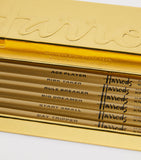 Harrods logo pencils set of 6 in presentation box, UK version
