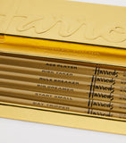 Harrods logo pencils set of 6 in presentation box, UK version