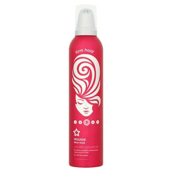 Superdrug Hair Mousse Firm Hold 300ml GOODS Superdrug