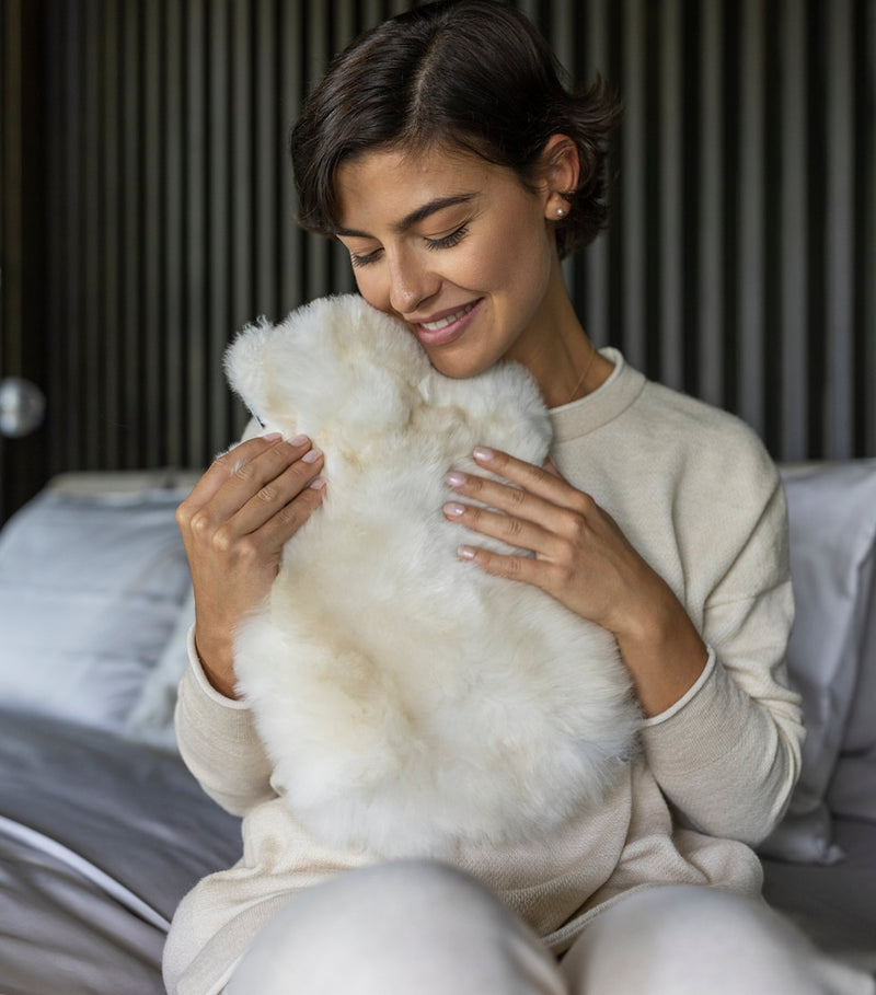 Weich Calmo alpaca hot water bottle 1.8L, UK version
