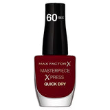 Superdrug Max Factor Masterpiece Xpress 60s Nail Polish Mellow Merlot- Buy online at McGrocer