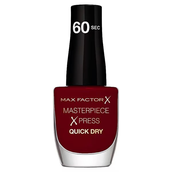 Max Factor Nail Polish Mellow Merlot, imported from the UK