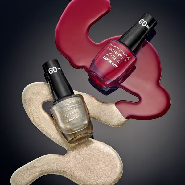 Max Factor Nail Polish Mellow Merlot, imported from the UK