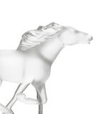 Lalique crystal Kazak horse sculpture 11cm, UK version