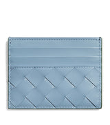 Harrods Bottega Veneta Leather Intrecciato Card Holder- Buy online at McGrocer