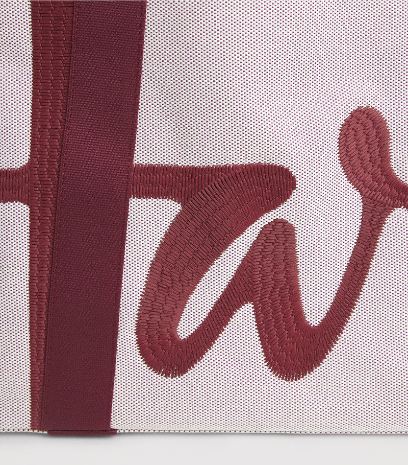 Harrods medium logo tote bag, imported from the UK