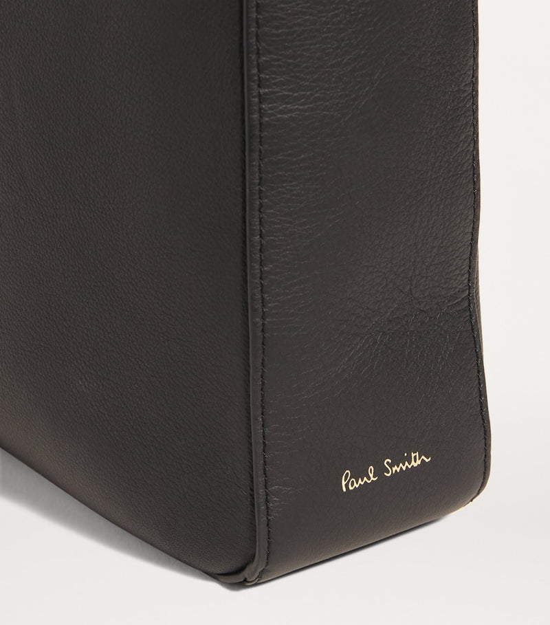 Paul Smith leather Signature stripe briefcase, imported from the UK