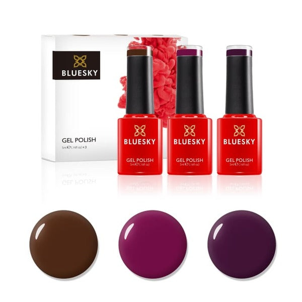 Bluesky Mini Trio gel polish 5ml - British product