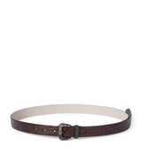 Harrods Brunello Cucinelli Embossed Leather Belt- Buy online at McGrocer