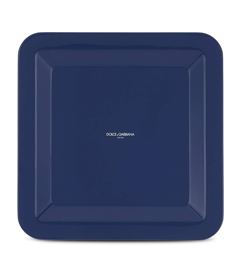 Dolce&Gabbana Wooden Blu Mediterraneo Tray - British product