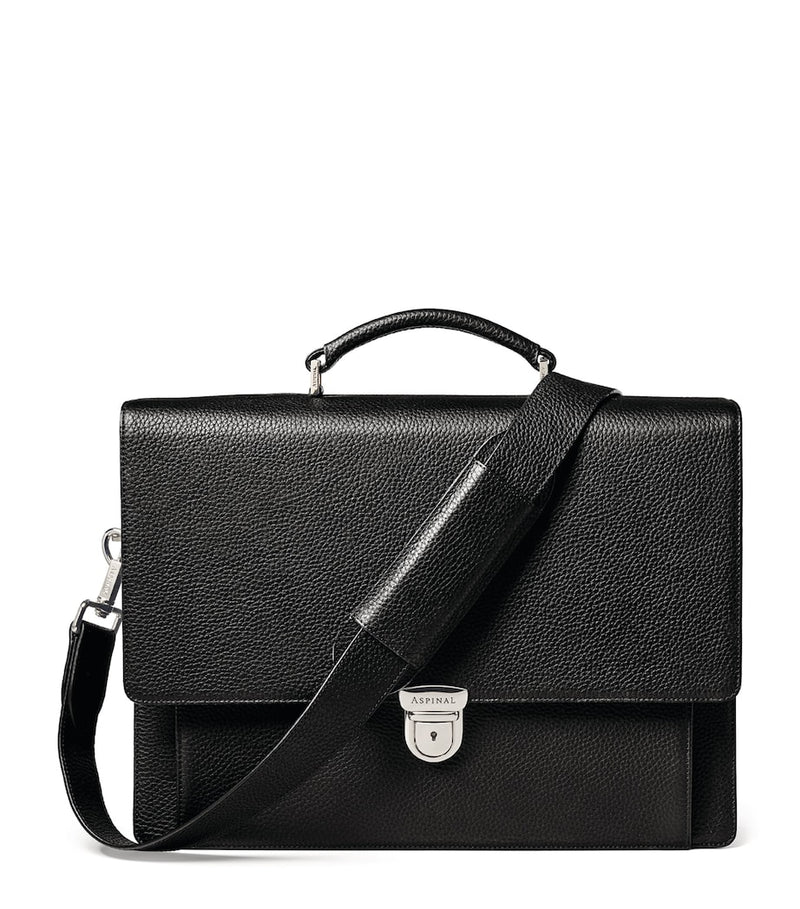 Aspinal of London city laptop briefcase - British product