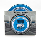 Superdrug Reuzel 2026 Road Trip Blue Strong Hold Pomade Vanilla Scent 95g+35g- Buy online at McGrocer