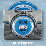 Reuzel blue strong hold pomade 95g+35g (British brand)