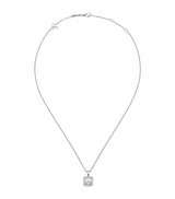 Harrods Chopard White Gold and Diamond Happy Diamonds Icons Necklace- Buy online at McGrocer