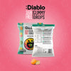 Diablo sugar free gummy drops 75g pack of 16 (British brand)
