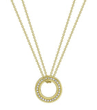 Boodles Roulette pendant necklace in yellow gold with diamonds (British brand)