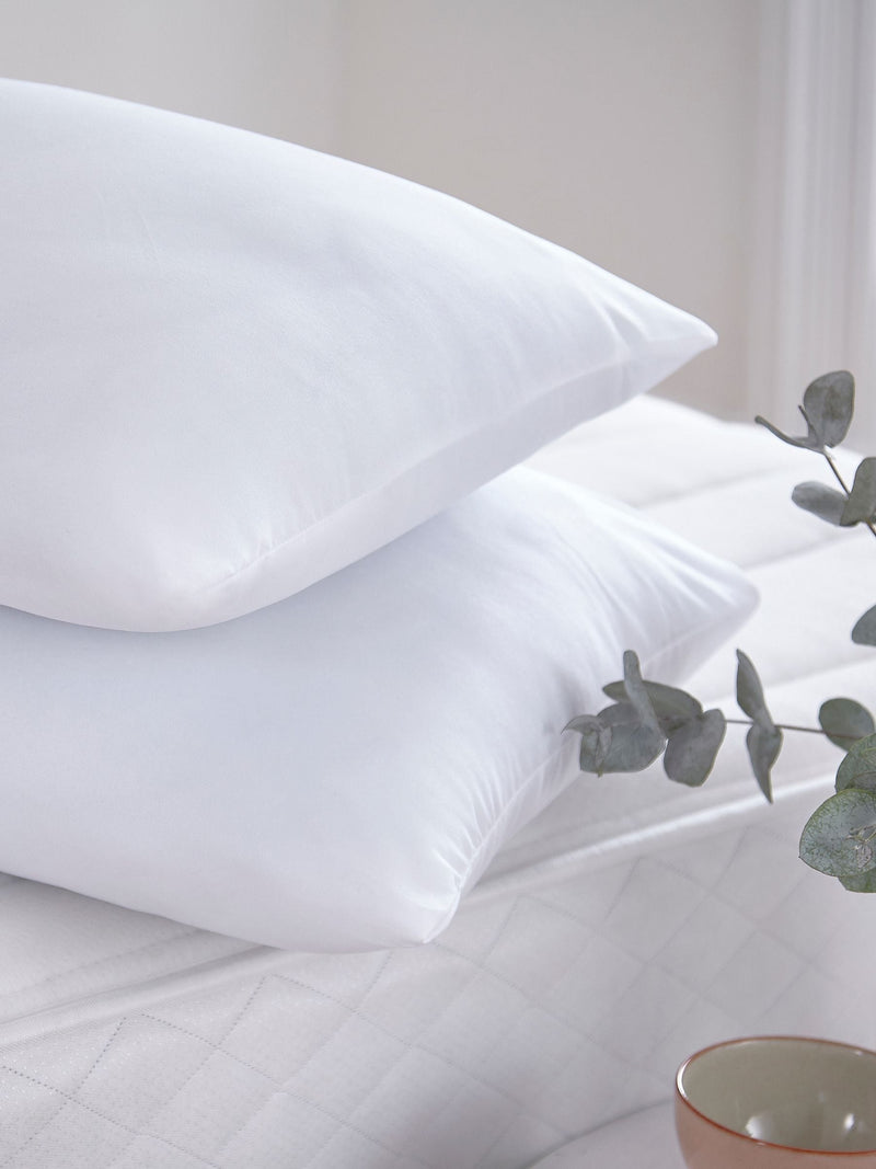 Silentnight Medium Just Like Down pillow 2 pack (British brand)