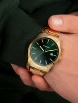 Next Sekonda Gold & Green Colour Pop Dial Watch 41mm- Buy online at McGrocer