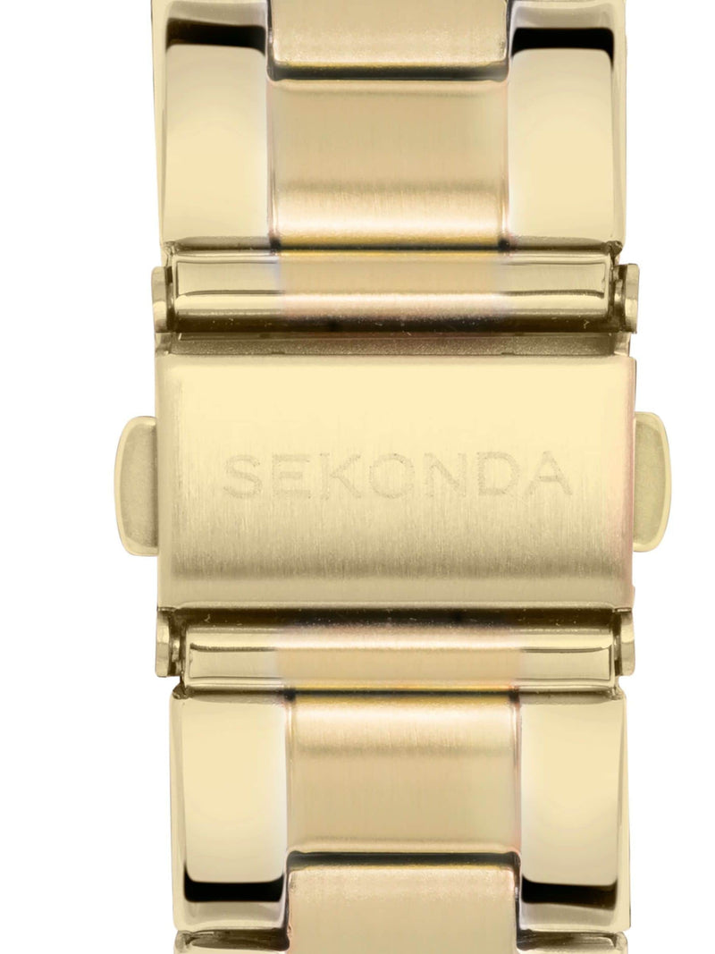 Sekonda Gold & Green Colour Pop Dial Watch 41mm (British brand)