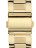 Sekonda Gold & Green Colour Pop Dial Watch 41mm (British brand)