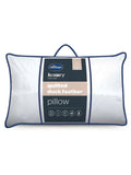 Silentnight quilted duck down pillow (British brand)