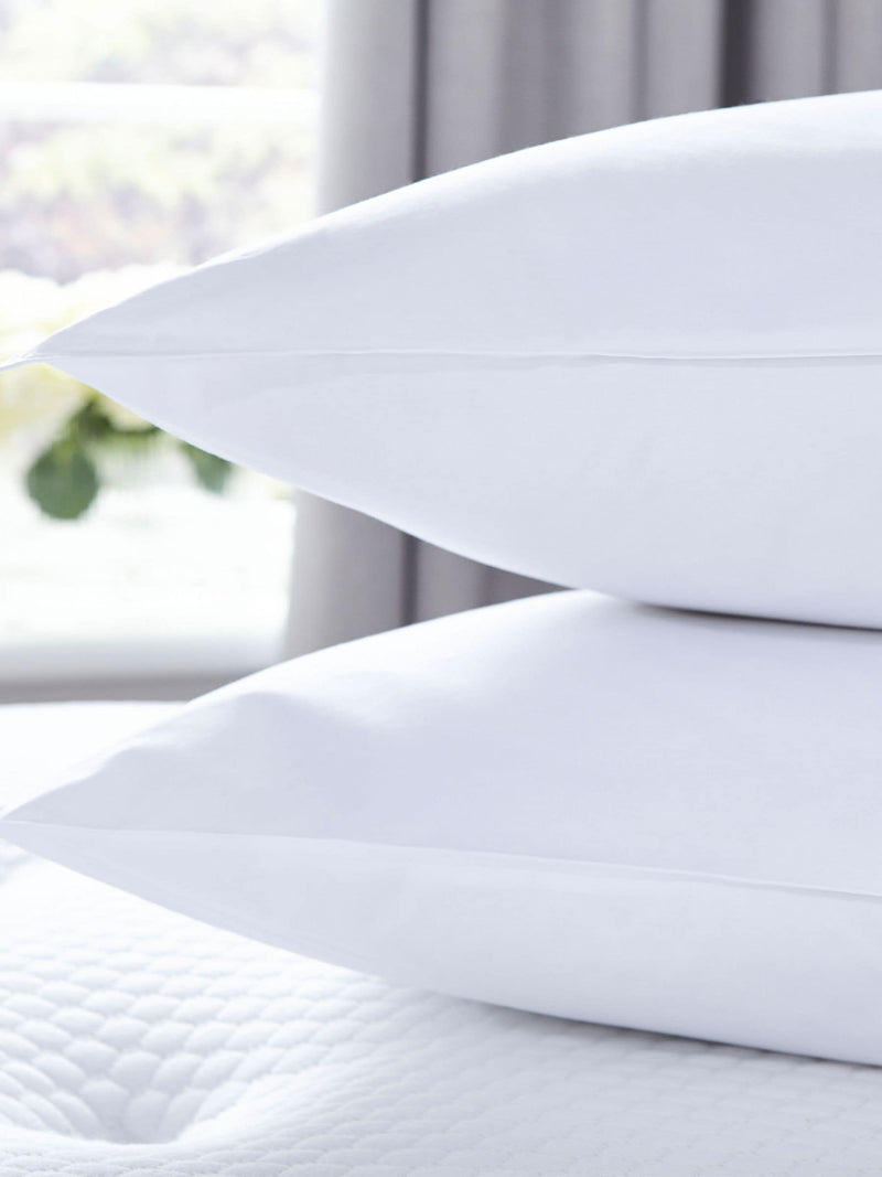 Silentnight medium pure cotton pillows 2 pack (British brand)