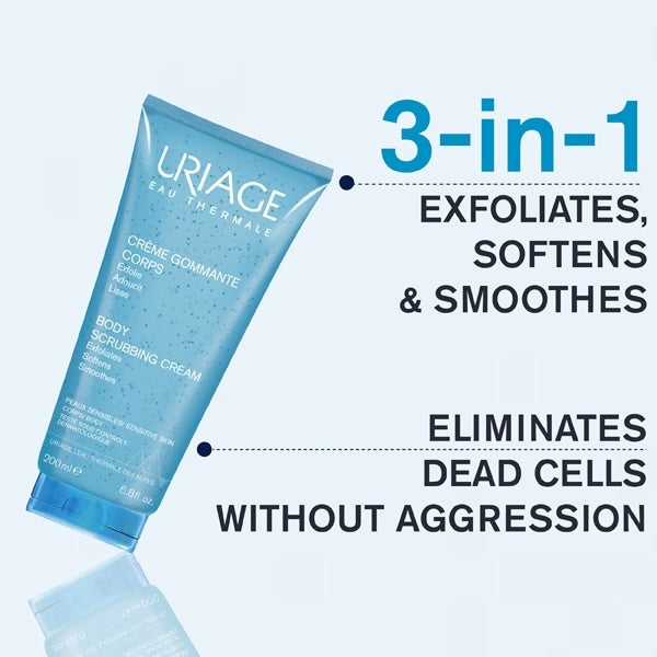 Uriage Body Scrubbing Cream 200ml (British brand)