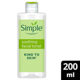 Superdrug Simple Kind To Skin Soothing Facial Toner 200ml- Buy online at McGrocer