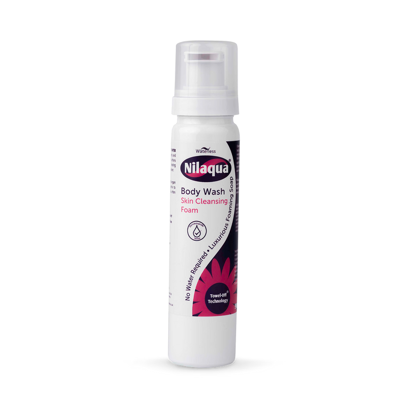 Discreet waterless skin cleansing foam 90ml (British brand)