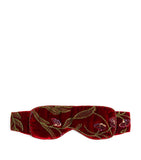 Daniel Hanson silk embroidered sleep mask - British product