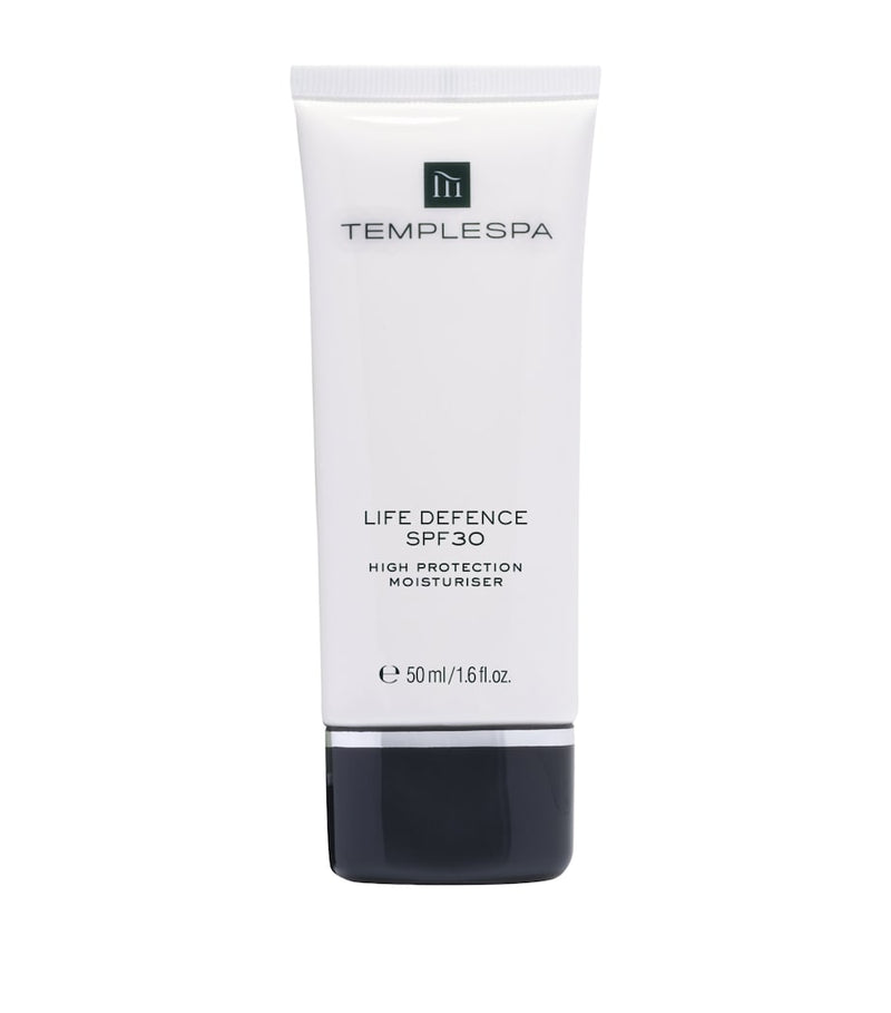 TEMPLESPA Life Defence SPF30 moisturizer 50ml (British brand)