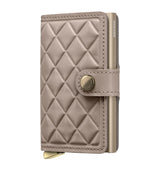 Harrods Secrid Leather Diamond-Embossed Miniwallet- Buy online at McGrocer