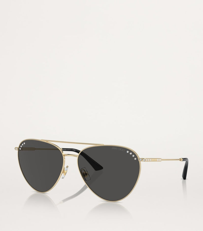 Jimmy Choo steel sunglasses JC4002B - British product
