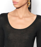 Alaïa Torsion Drop earrings, imported from the UK