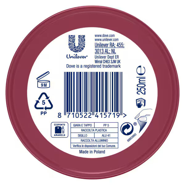 Dove Proage Nourishing Body Butter 250ml - British product