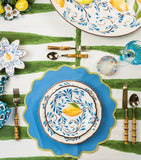Les Ottomans Positano Lemons serving tray 46cm x 35cm, UK version