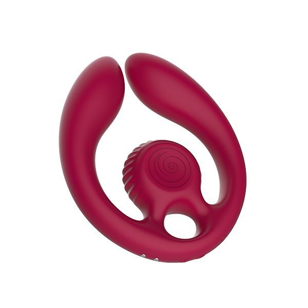 SVibe Snail GIZI Duo couples stimulator burgundy, imported from the UK