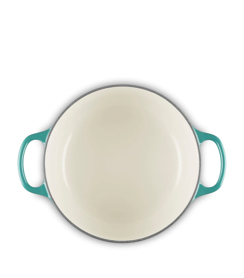 Le Creuset cast iron round casserole dish 20cm, UK version