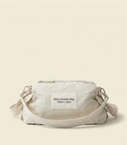 Prada Re-Nylon messenger bag with leather trims, imported from the UK