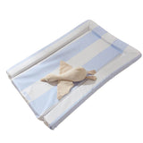 Tiny Bed Company Hamptons changing mat soft blue, imported from the UK