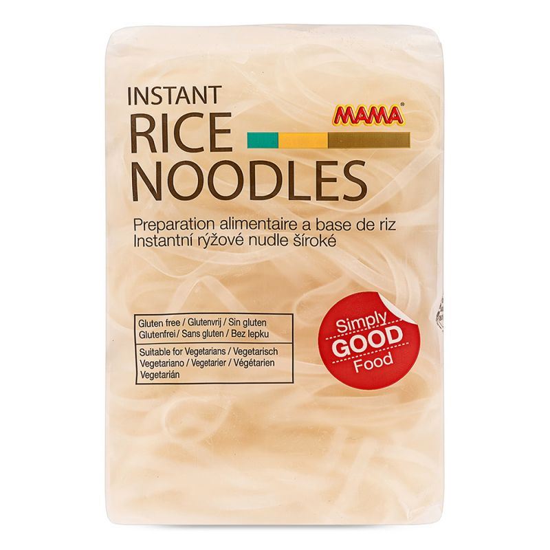 Mama instant rice noodles pack, imported from the UK