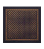 Saint Laurent silk medallion print scarf 90cm, UK version