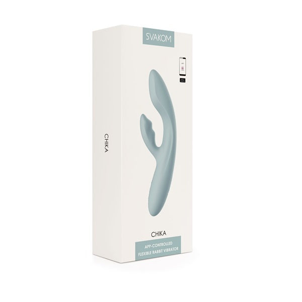 Svakom Chika rabbit vibrator flexible warming design - British product